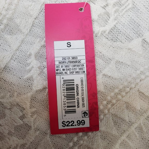 Xhilaration Knit Lace Overlay Sweater - Picture 9 of 10